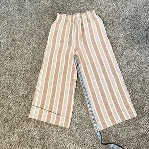 Madewell Wide Leg Linen Pants